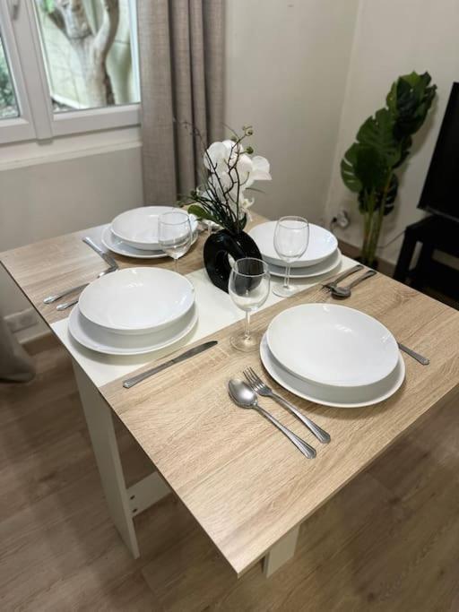 Apartamento Charmante Maisonnette Cosy Pres De Paris Deuil-la-Barre Exterior foto